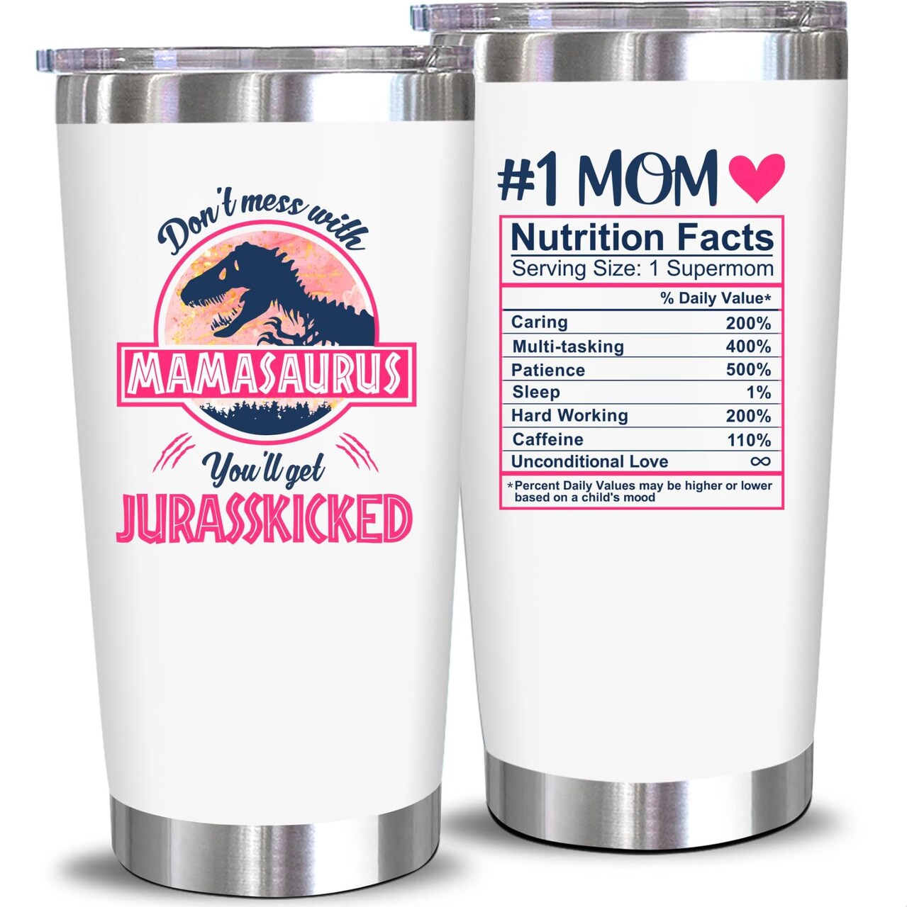 Gifts for Mom – Birthday Gifts for Mom from Daughter, Son, Kids, Husband – Unique Wife Gift – Present Ideas for Mother, Mother-in-Law, New Mama – 20 Oz Tumbler